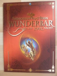 Friedrichstadtpalast Wunderbar Die 2002 Nacht Musical Programmheft - Bild 1 von 3