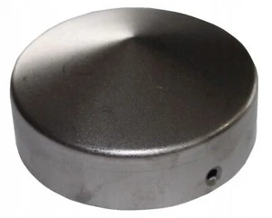 Post cap round for fence post Ø 100 mm steel pyramid cover cap - Picture 1 of 9