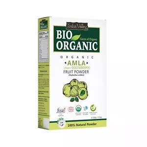 Bio Amla Indisches Stachelbeerpulver für Haar und Haut, 100g alle Hauttypen - Bild 1 von 16