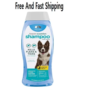 Sergeant's Guardian Flea & Tick Dog Shampoo, Clean Cotton Scent, 18 oz. - Picture 1 of 5