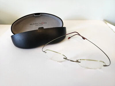 Marchon Airlock*2 gafas sin montura 720/8 70 verde titanio 48[]21-140 Foto 1 de 4