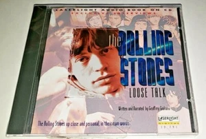 The Rolling Stones Loose Talk Laserlight Digital Audio Book CD 1996 New - Imagen 1 de 4