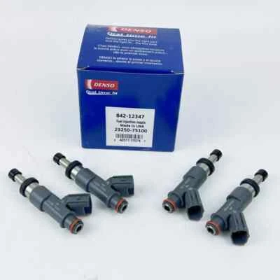 4PCS OEM Fuel Injectors 23250-75100 For 2006-2013 Toyota Tacoma 2.7L 4Runner US - Imagem 1 de 4