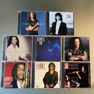 Kenny G 8 LOT: The Moment, Duotones, Greatest Hits, Live, Paradise, Christmas 🎄 - Image 1 of 4