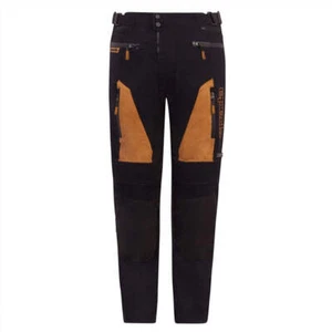 Spada Ascent V3 CE Waterproof Trousers Black/Tan Short Leg - Picture 1 of 8