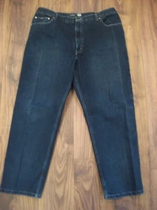 IZOD Classic Fit Mens Jeans 40x29 Blue Denim 100% Cotton 5 Pockets Straight Leg - Picture 1 of 10