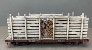 On30 Bachmann 26863 Pulpwood Car Little River Logging Co. w/Log Load O1313 LZ - Picture 1 of 10