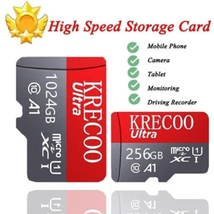 High Speed TF Card 128G 256G Memory Card Monitoring Dash Cam Mobile SD Card - Picture 1 of 17