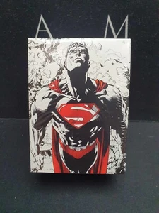 Superman Core (Red/White) - Dual Art Sleeves - Standard size 100 (Dragon Shield) - Picture 1 of 3