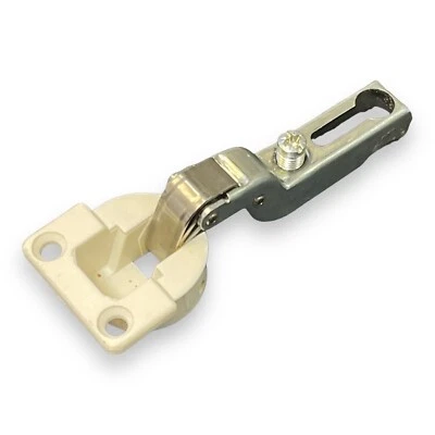 Ferrari Scharnier Topfband Kunststoff Weiß mit Feder B320 Laut Bilder 036