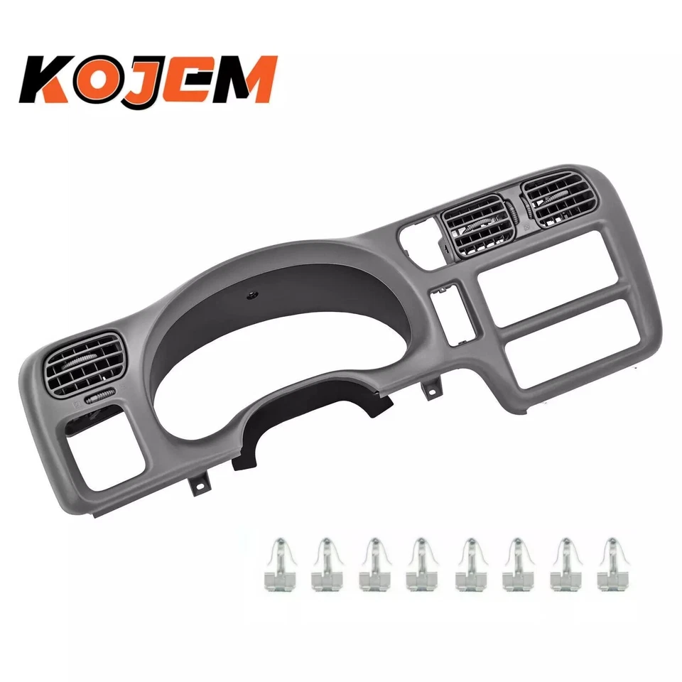 Instrument Radio Dash Bezel Trim Cover For 98-05 01 Chevrolet S10 Jimmy Sonoma - Image 1 of 4