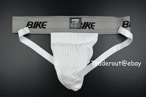 Bike Men White 2" waistband athletic supporter jock strap jockstraps size XL - Picture 1 of 12