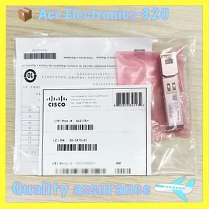 Cisco GLC-TE 1000BASE-T SFP, 100m, RJ45 Copper - Picture 1 of 4