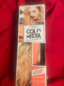 L'Oreal Colorista Semi Permanent Temporary Hair Color PEACH #100 4 oz - Picture 1 of 4