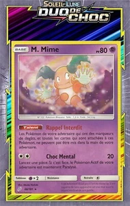 M. Mime - SL09:Duo De Choc - 66/181 - Carte Pokemon Neuve Française - Imagen 1 de 1