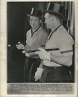 1957 Press Photo Middleweight Champion Gene Fullmer Poses In A Costume