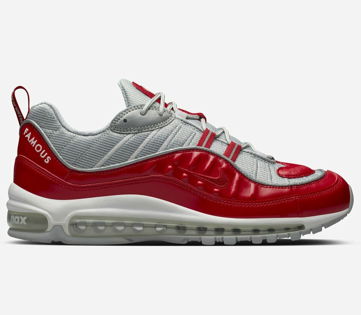Nike Supreme x Air Max 98 Red for Sale | Authenticity Nike Supreme x Air Max 98 Red for Sale | Authenticity