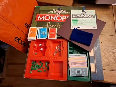 C.2008 Boxed Monopoly Harrods Edition (Missing 2 Tokens + 1 Speed Die) - Image 1 of 4