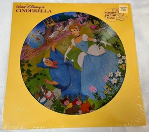 Cinderella 1981 LP Disney Picture Disc 3107 OST Original Soundtrack Sealed Exc. - Picture 1 of 10