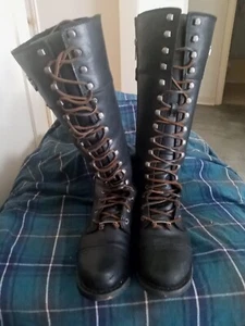 Harley Davidson Womens Beechwood Boots Stock Number 83856 - Picture 1 of 8