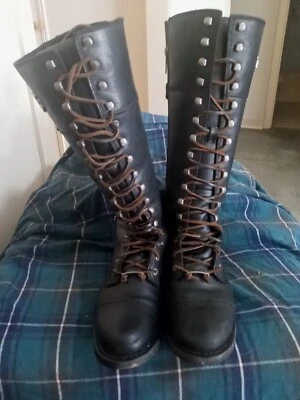 Botas Harley Davidson para mujer de madera de haya número de stock 83856 Foto 1 de 4