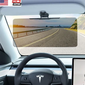 Polarized Sun Visor Extender for Car, Anti-Glare UV400 Car Visor Extension Sun B - Picture 1 of 6
