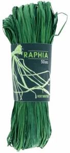 Rafia Natural Verde Oscuro 50 G - Imagen 1 de 1