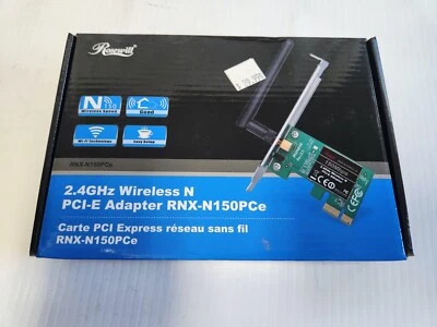 2.4GHz Wireless N PCI-E Adapter Rosewill RNX-N150PCe - Image 1 of 4