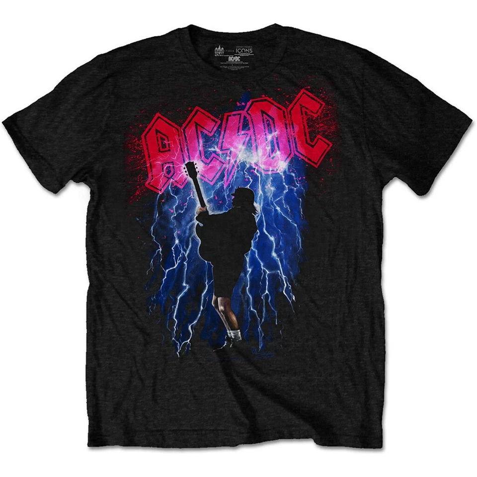 AC/DC Thunderstruck Black T-Shirt OFFICIAL - Image 1 of 1