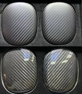 Custodia sottile aramide in fibra di carbonio originale per Apple AirPods Max cover rigida opaca nuova - Foto 1 di 36