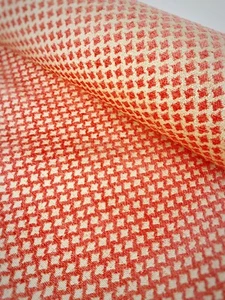 NEW Duralee Chenille Coral Orange Upholstery Fabric Papaya 4 Yards - 71058 - 451 - Picture 1 of 7