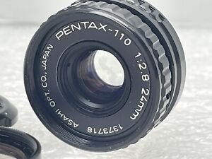 PENTAX-110 1:2.8 24mm CAMERA LENS FOR PENTAX AUTO 110 CAMERA