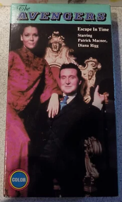 The Avengers: Escape In Time - VHS - Patrick Macnee - Diana Rigg - Image 1 of 3