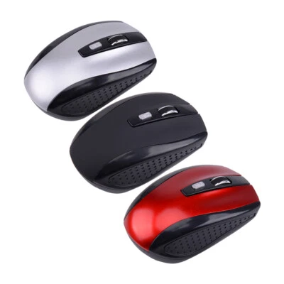 2.4GHz Wireless Optical Mouse 800-1600DPI DPI Cordless Mice Receiver For PC xh - Image 1 of 4