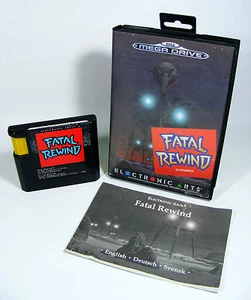 FATAL REWIND para Sega Mega Drive - módulo de juego MD completo con instrucciones y embalaje original - Imagen 1 de 2