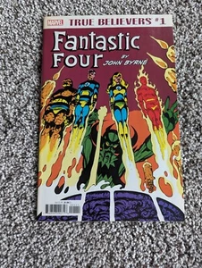 True Believers Reprint Fantastic Four #1 (2018) Marvel Comics 'John Byrne' NM - Picture 1 of 1
