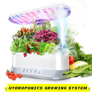 Hydroponics Growing System with LED Grow Light Indoor Garden Plant Kit 36W