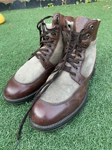 HOGAN boots shearling mens shoes size 9 - Picture 1 of 14