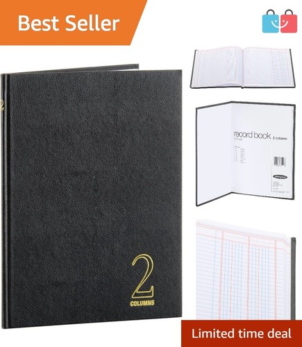 Hardbound Accounting Journal, 2 Columns, 80 Pages, 9.25 x 7 Inches 30 ...