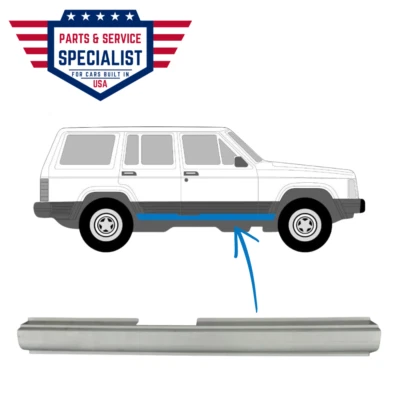 PARA JEEP CHEROKEE XJ 1984-2001 CHAPA DE REPARACIÓN DE UMBRAL / DERECHA Foto 1 de 2