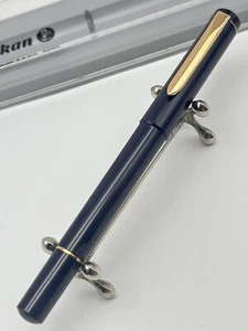 Seltener Pelikan Airpen Füller Blauviolett Vintage 1981 Füllfederhalter Rar Top - Imagen 1 de 11