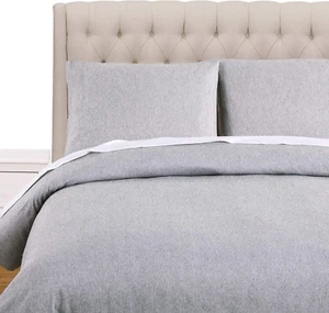 3 Piece Duvet Cover Set, Comforter Cover with Button Closure and 2 Pillow Cases, - Picture 1 of 4