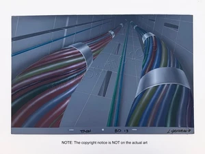ARTE PRODUCCIÓN ORIGINAL TRON 1982 - Imagen 1 de 2