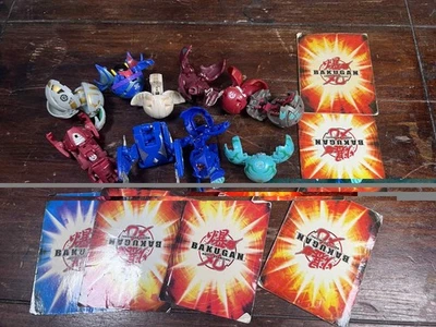 Lote de 10 Bakugan Brattle Brawlers con 4 cartas de puerta y 2 cartas de habilidad LEER DESC Foto 1 de 4