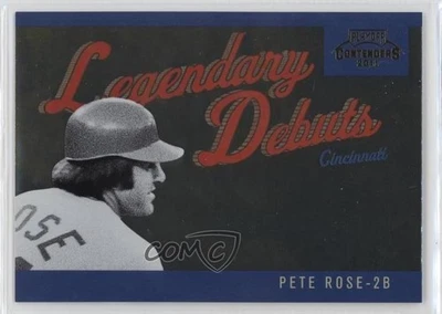 Playoff Contenders Legendary Debuts 2011 Pete Rose #8 Foto 1 de 2