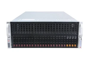 Supermicro 4124GS-TNR | 2 x EPYC 7352, 256GB, 3.2TB Storage | 2 x Quadro P4000s - Picture 1 of 3