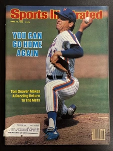 Sports Illustrated 18 de abril de 1983 Tom Seaver New York Mets You Can Go Home Again - Imagen 1 de 2