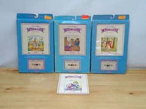 Vintage 1980s World Of Wonder Talking Mother Goose Cassette Tape & Book Bundle  - Picture 1 of 8