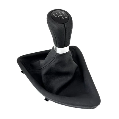 Schaltknauf Hebel kurz Schaltsack Manschette mit Rahmen für BMW E81 E82 E87 E88 - Bild 1 von 4