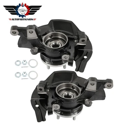 Front Steering Knuckles Wheel Bearing Hubs Assembly For 2011 Hyundai Sonata 2.4L Foto 1 de 4